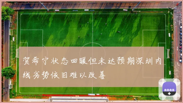 贺希宁状态回暖但未达预期深圳内线劣势依旧难以改善